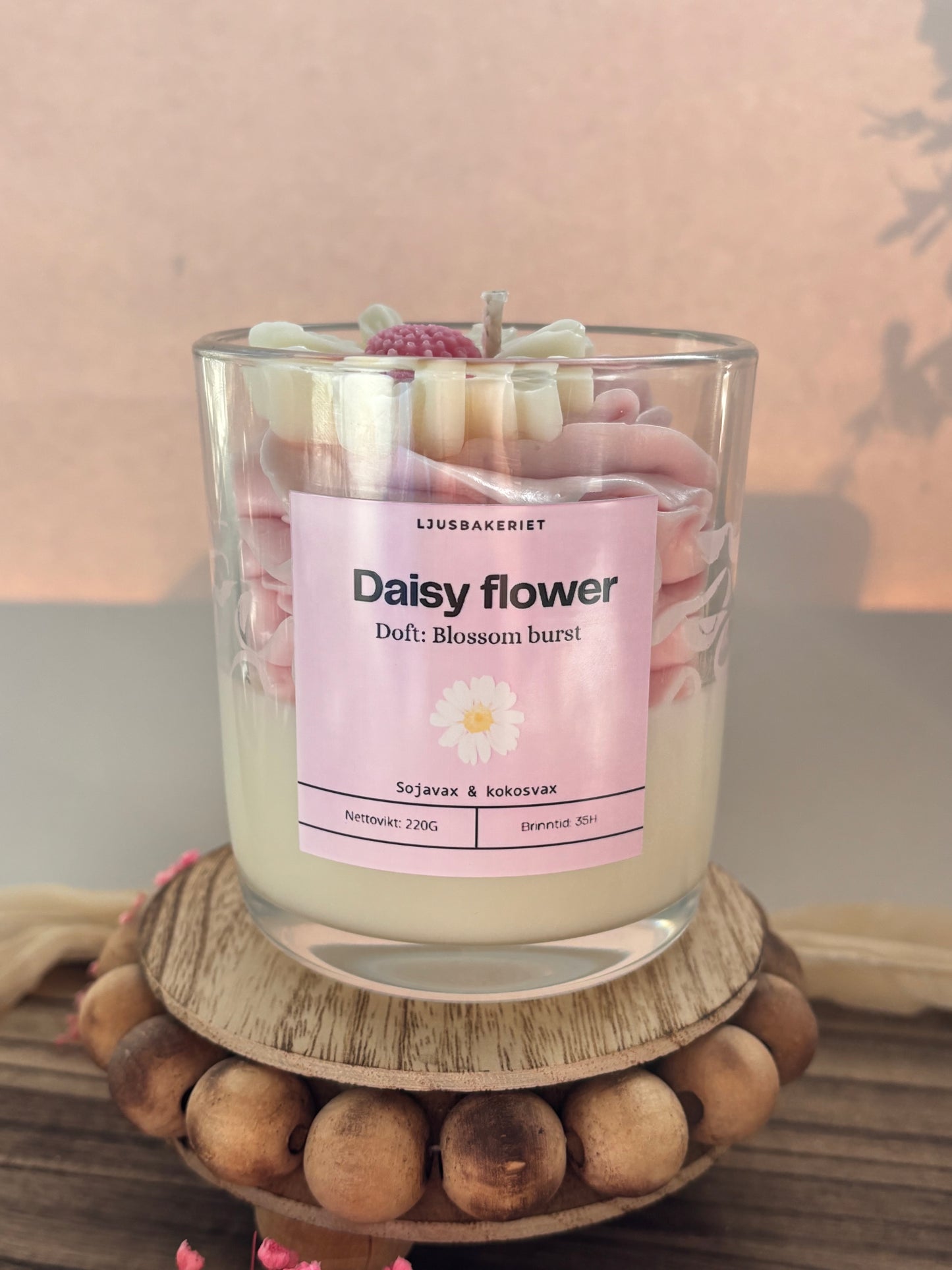 Doftljus Daisy flower 🩷