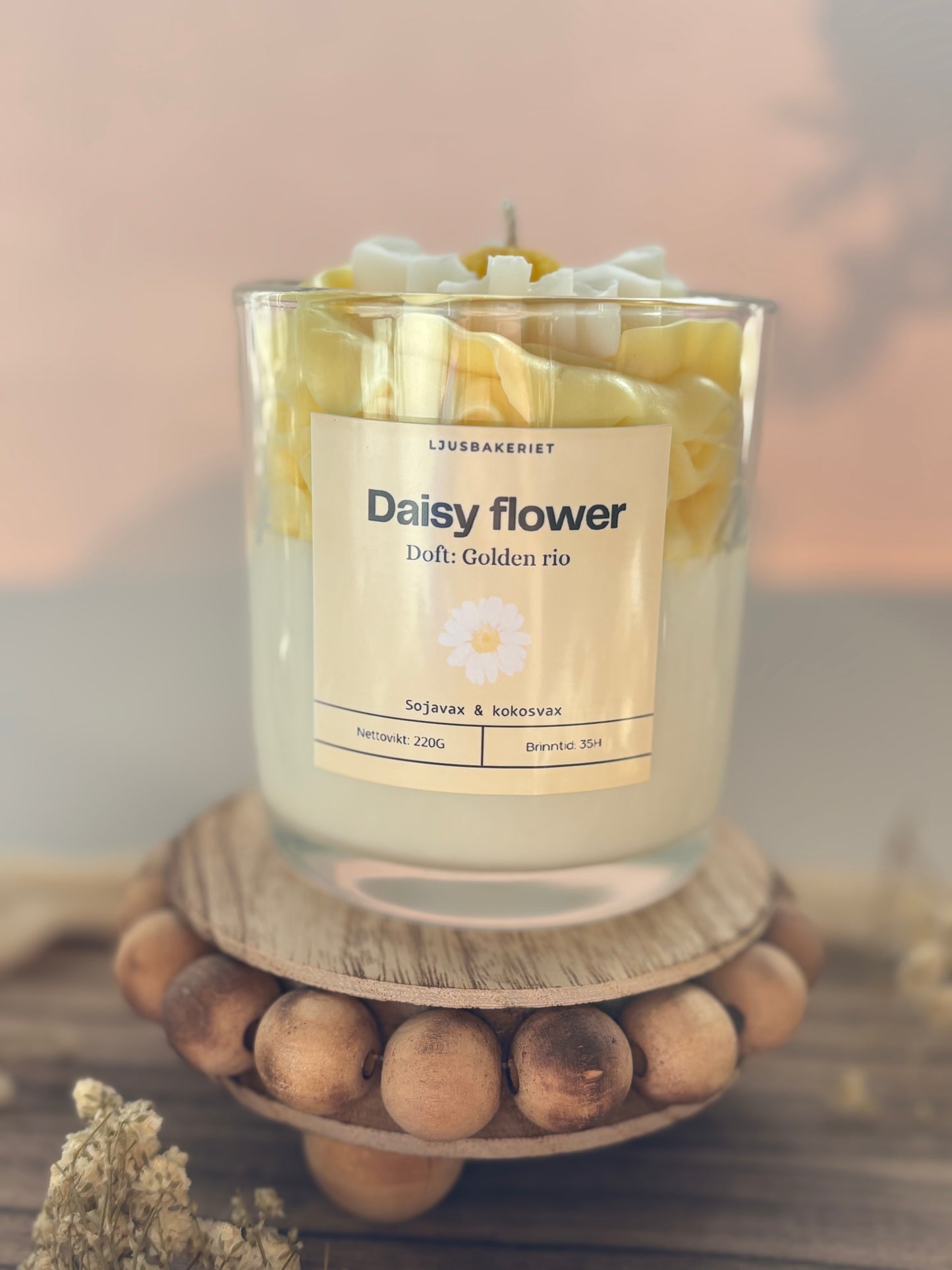 Doftljus Daisy flower💛