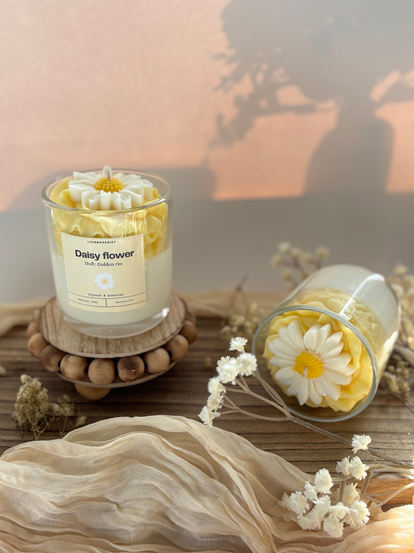 Doftljus Daisy flower💛